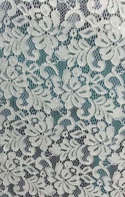 Pamuk Naylon İthal Dantel - Ham Renk