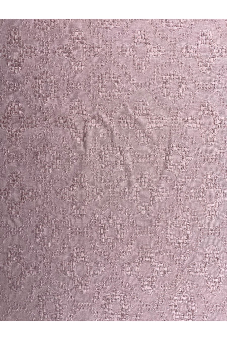 148 cm Likralı Pembe Pamuk Kumaş, Yerli