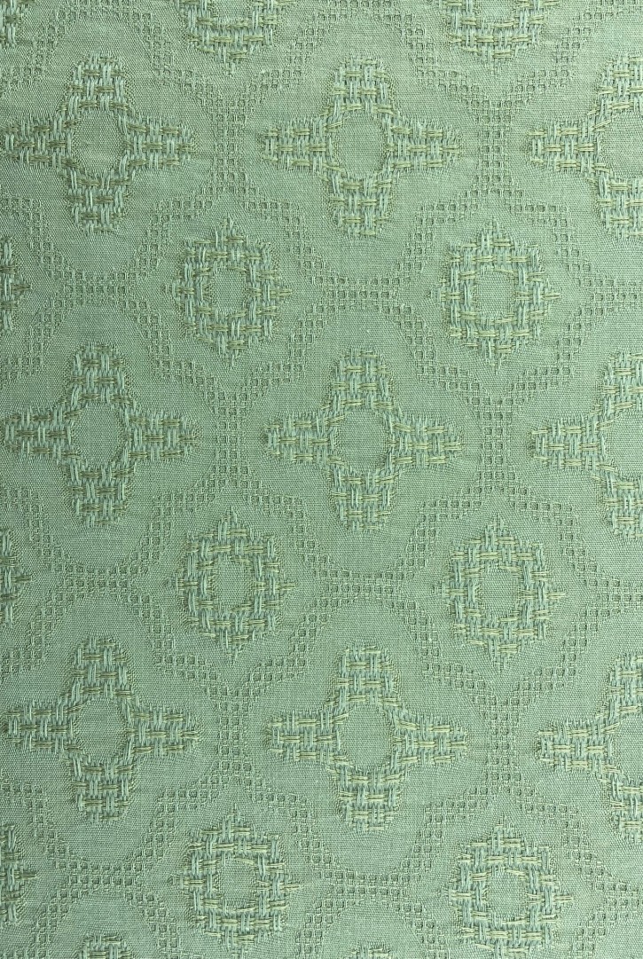 Yağ Yeşili Pamuk Likralı Kumaş, 148 cm