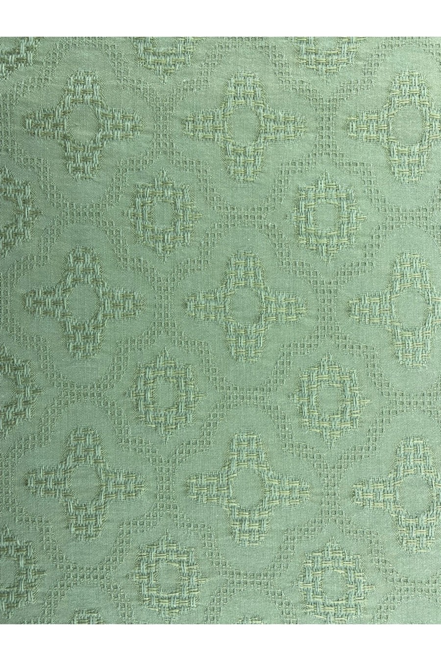 Yağ Yeşili Pamuk Likralı Kumaş, 148 cm