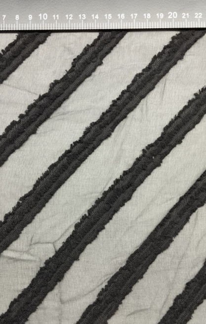 Siyah İthal Şifon Kumaş - 150 cm