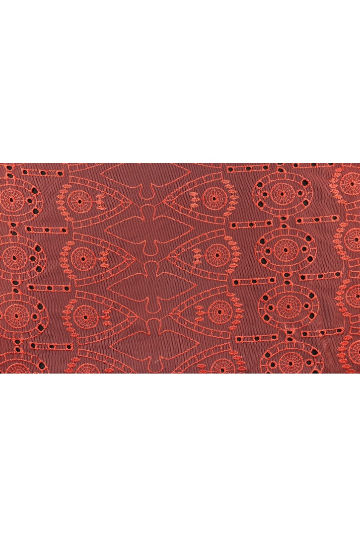 Kiremit Renk Bohreli Tül