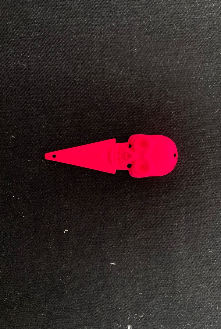 Pembe Dikme Kurukafa Aksesuar - 5 cm