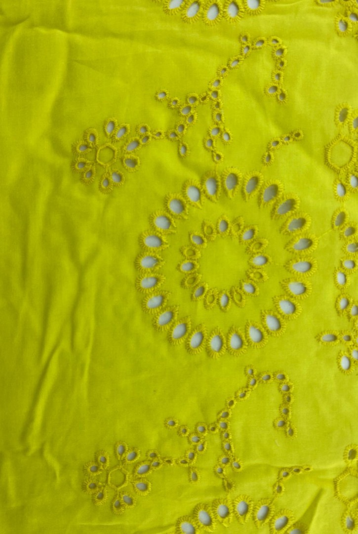 Yeşil Dilimli Mat Polyester Brode Bant