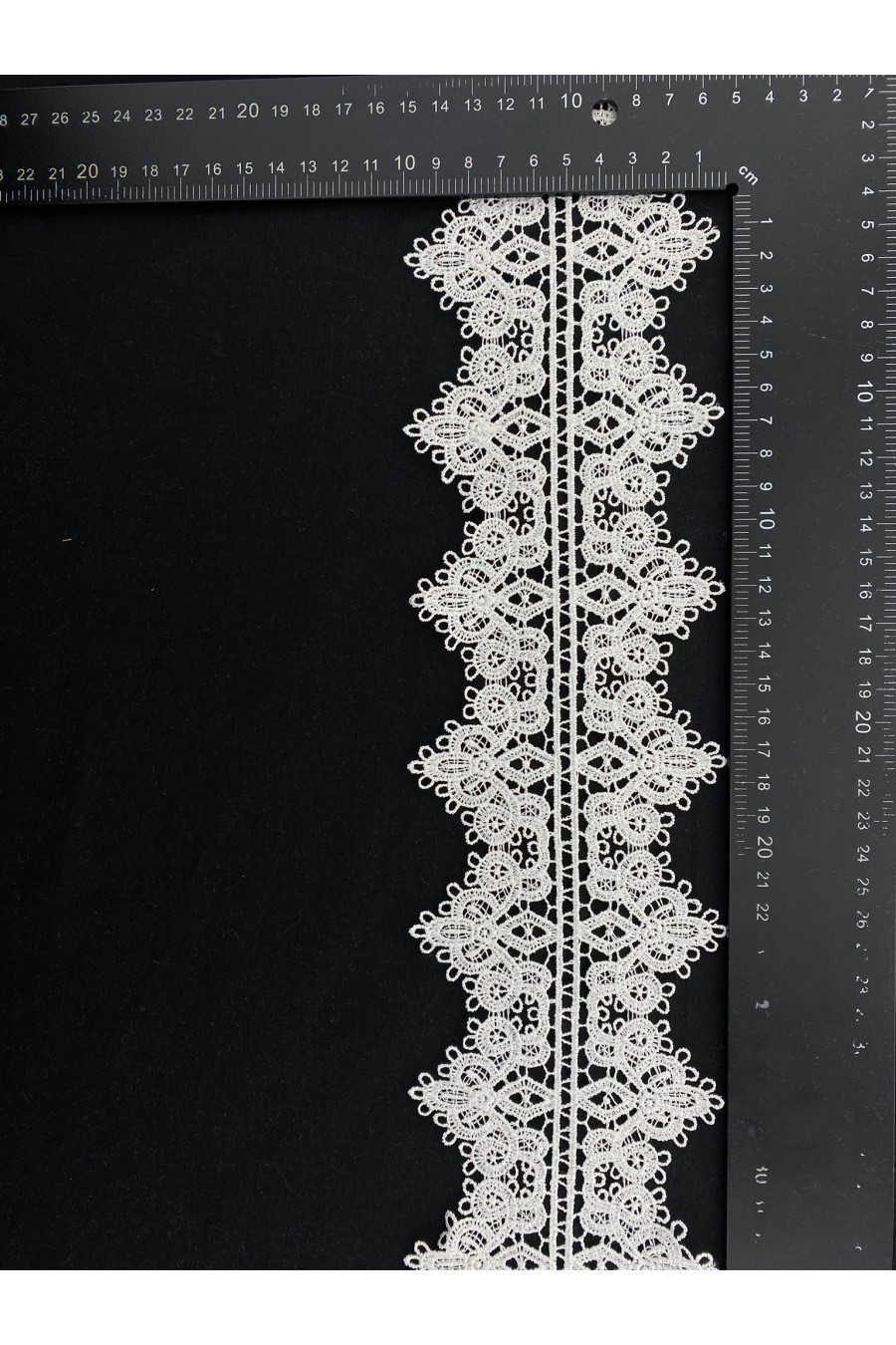 Ham Güpür Polyester Brode Bant