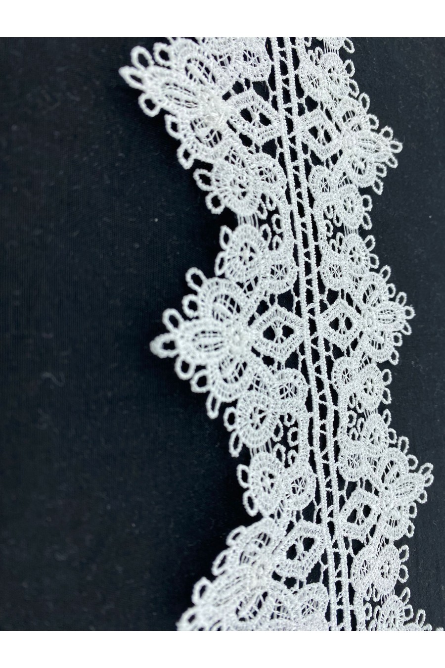 Ham Güpür Polyester Brode Bant