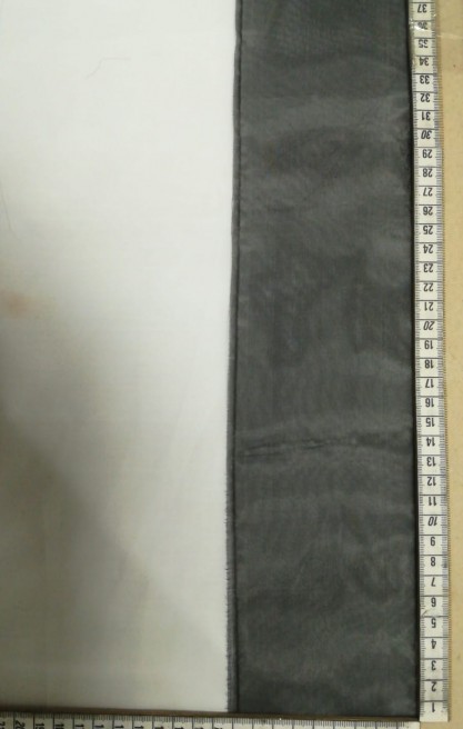 9247 CAM ORGANZE/YERLİ/LEZ/POLYESTER/SİYAH/150 CM