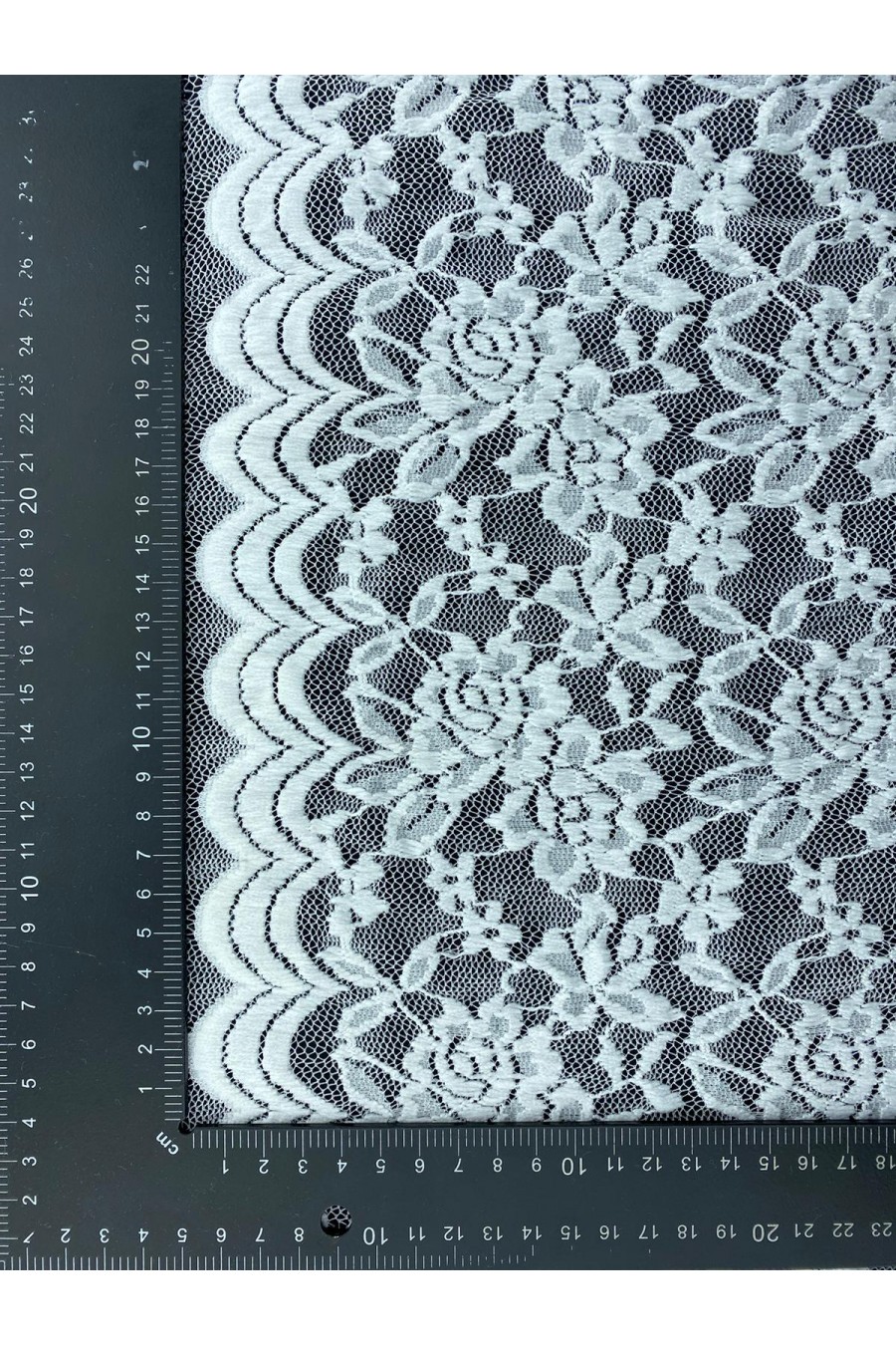 Likralı İthal Naylon Fikse Dantel