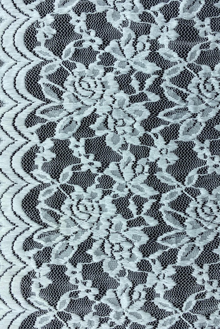 Likralı İthal Naylon Fikse Dantel