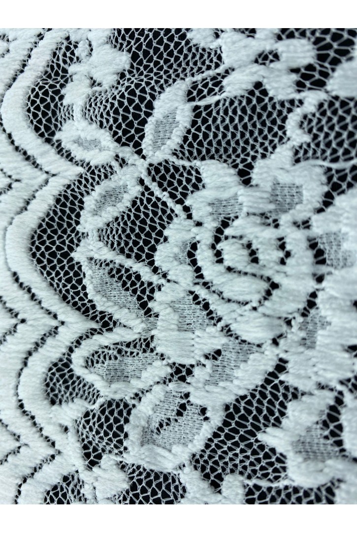 Likralı İthal Naylon Fikse Dantel