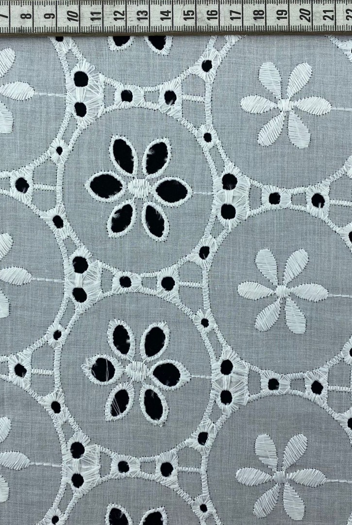 Kasarlı Bohrelli Mat Brode Vual - Yerli Polyester (10374)