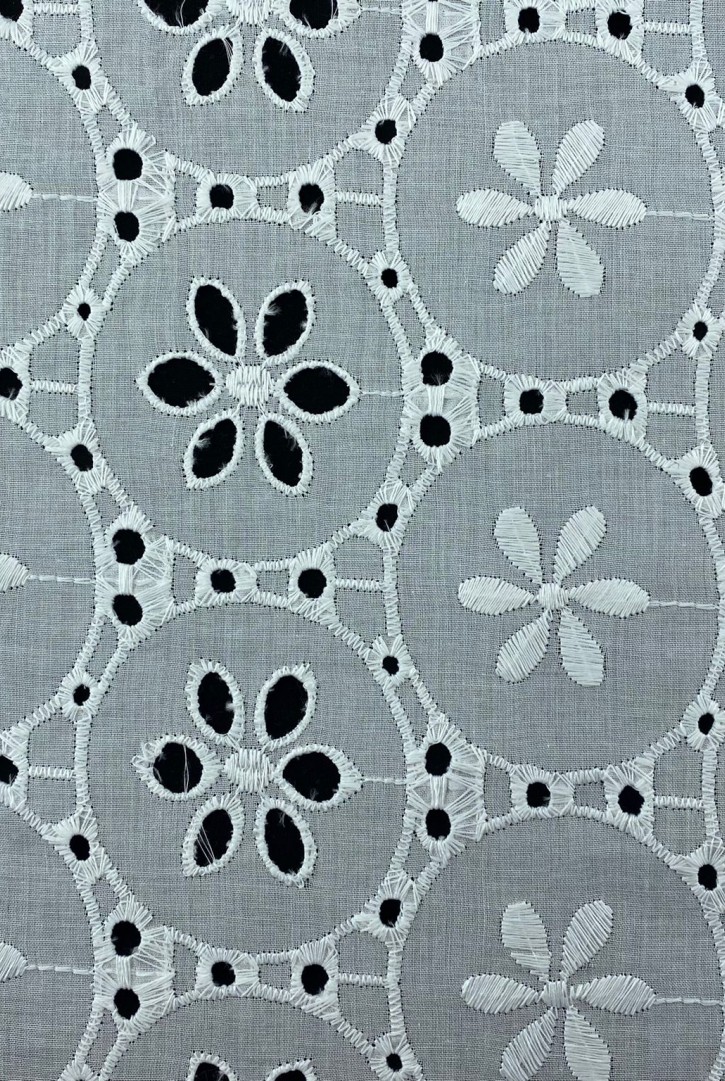 Kasarlı Bohrelli Mat Brode Vual - Yerli Polyester (10374)