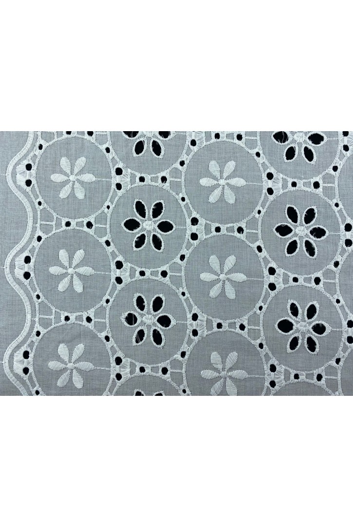 Kasarlı Bohrelli Mat Brode Vual - Yerli Polyester (10374)