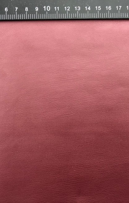 11434 KUMAŞ/İTHAL/LEZ/POLYESTER/ZARA DERİ SÜET/BORDO/150 CM