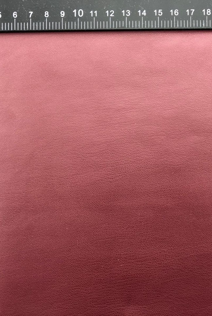 11434 KUMAŞ/İTHAL/LEZ/POLYESTER/ZARA DERİ SÜET/BORDO/150 CM