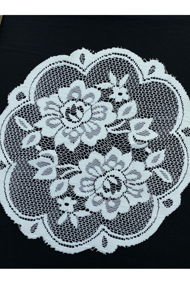 Ham Polyester Dantel Aplik