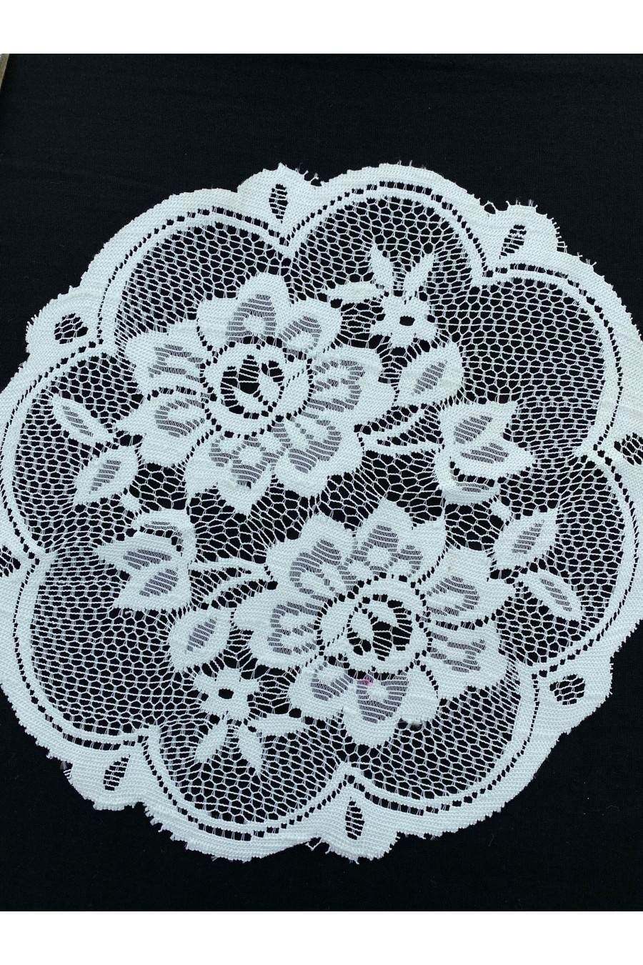 6898-ADET Ham Polyester Dantel Aplik