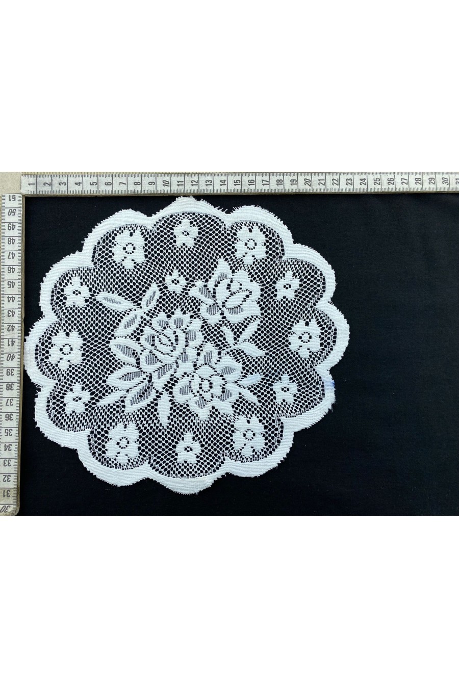 6897-ADET Dantel Yerli Aplik Polyester Ham