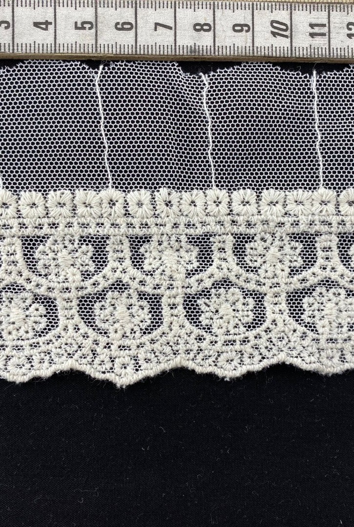 Ham Tül Üzeri Mat Polyester Brode Bant