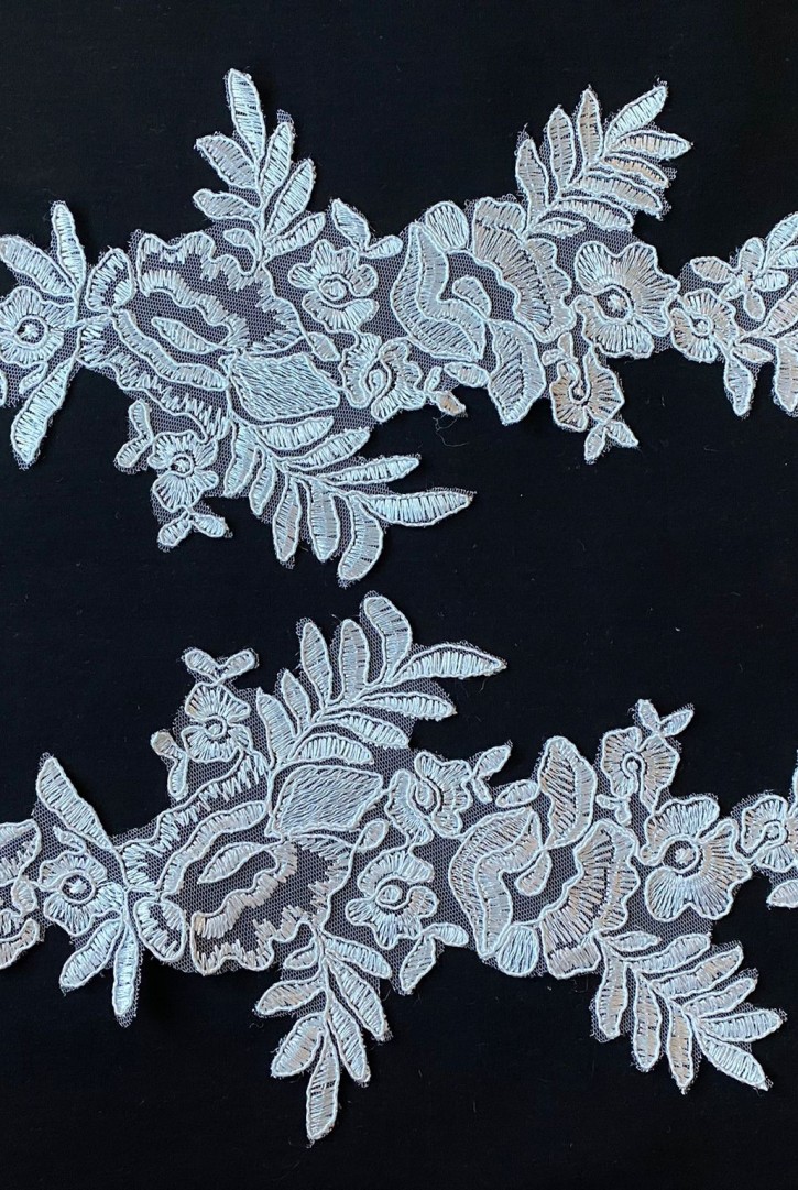 Ham Kordünel Aplik Brode Kumaş