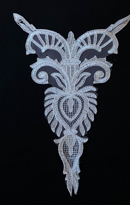 Ham Düz Kordlu Polyester Aplik