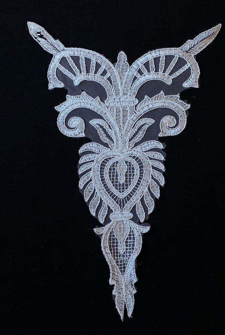 Ham Düz Kordlu Polyester Aplik