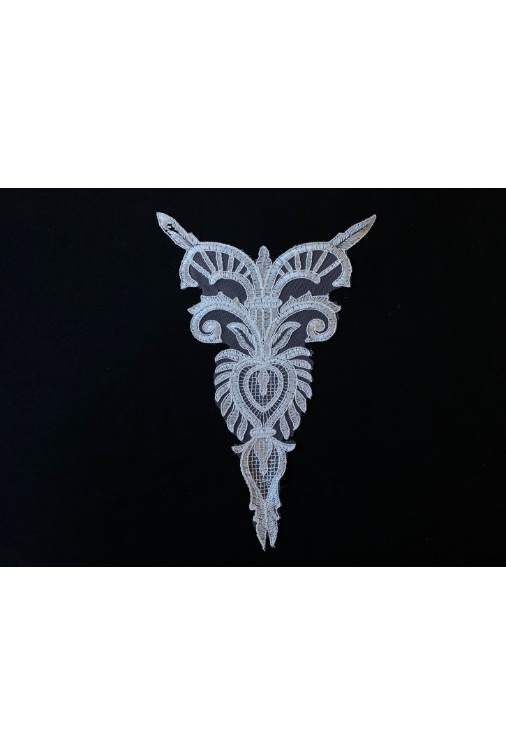 Ham Düz Kordlu Polyester Aplik