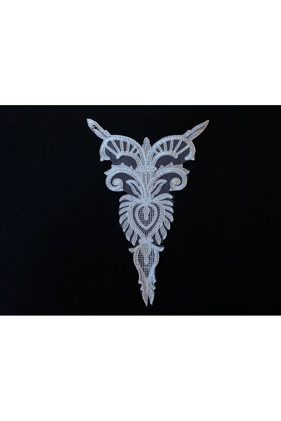 Ham Düz Kordlu Polyester Aplik