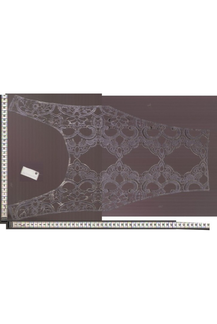 Gümüş Baskılı İthal Yaka