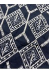 21646 BRODE/YERLİ/VUAL/LEZ/PAMUK POLYESTER/PULLU/SİYAH ZEMİN/HAM İP/153 CM