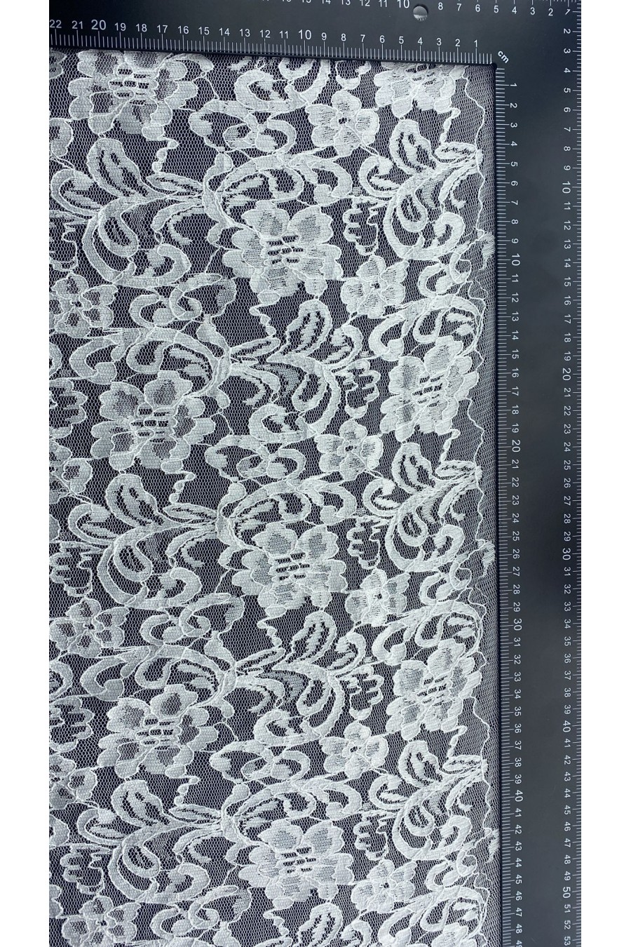 140 cm Ham Renk Polyester Dantel