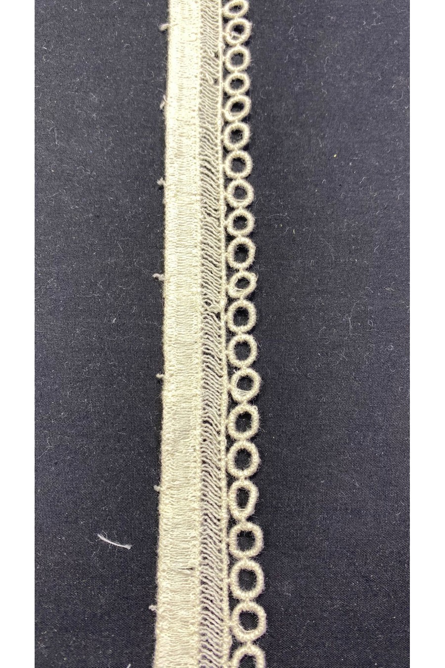 Ham Pamuk Güpür Bant - Yerli Brode, 2.5 cm