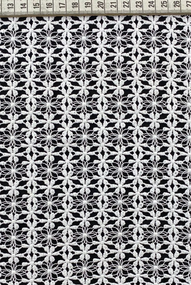 38,5 cm Ham Polyester Yerli Güpür Brode Bant