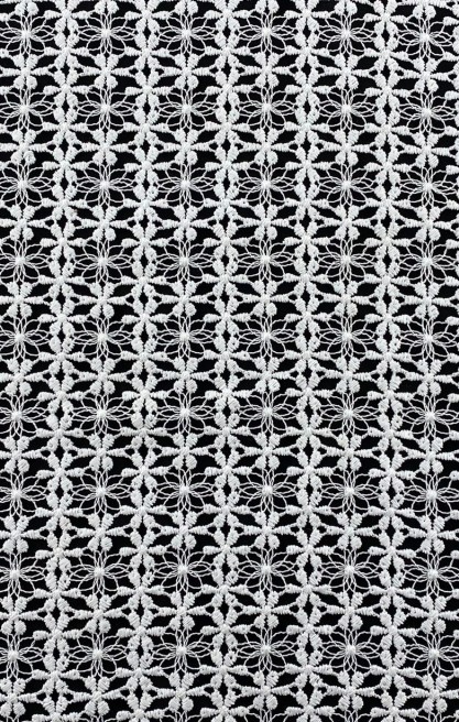 38,5 cm Ham Polyester Yerli Güpür Brode Bant