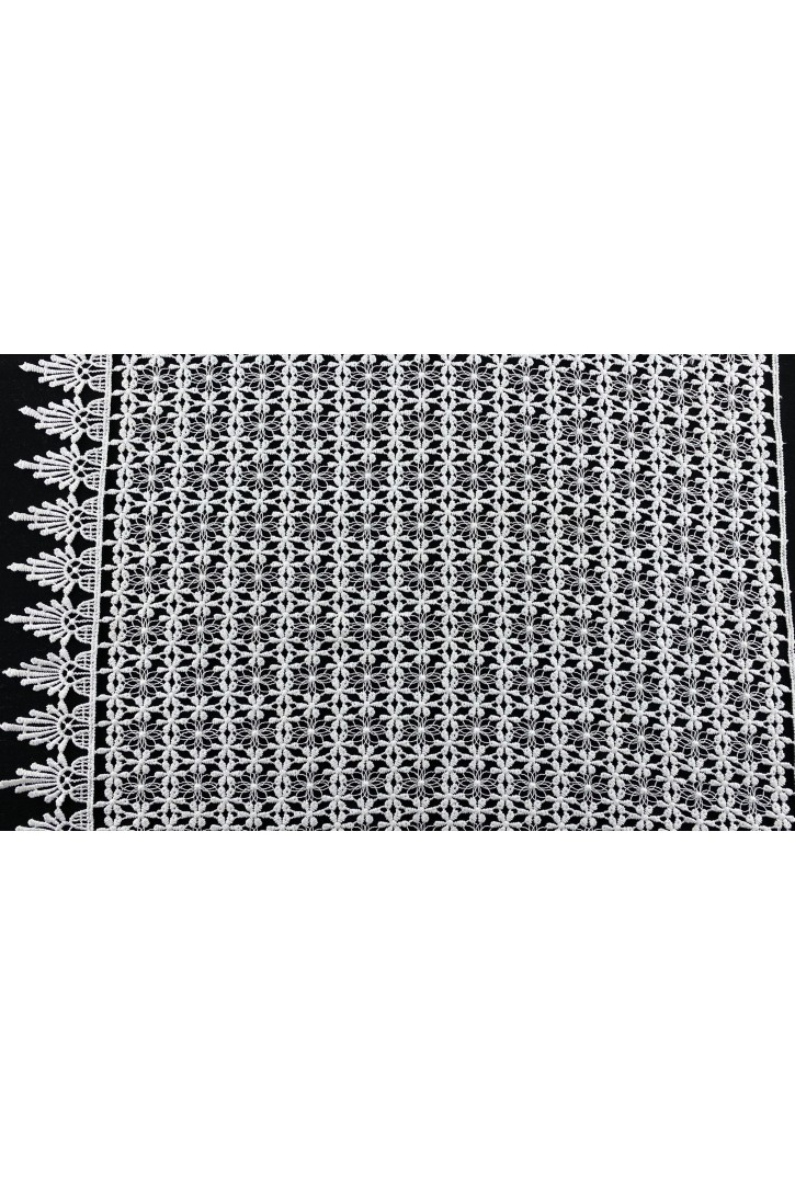 38,5 cm Ham Polyester Yerli Güpür Brode Bant