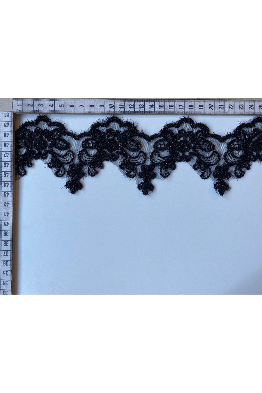 2993-METRE 2993 BRODE/BANT/KORDLU/POLYESTER/ 12B1261-1/SAKALLI/SİYAH