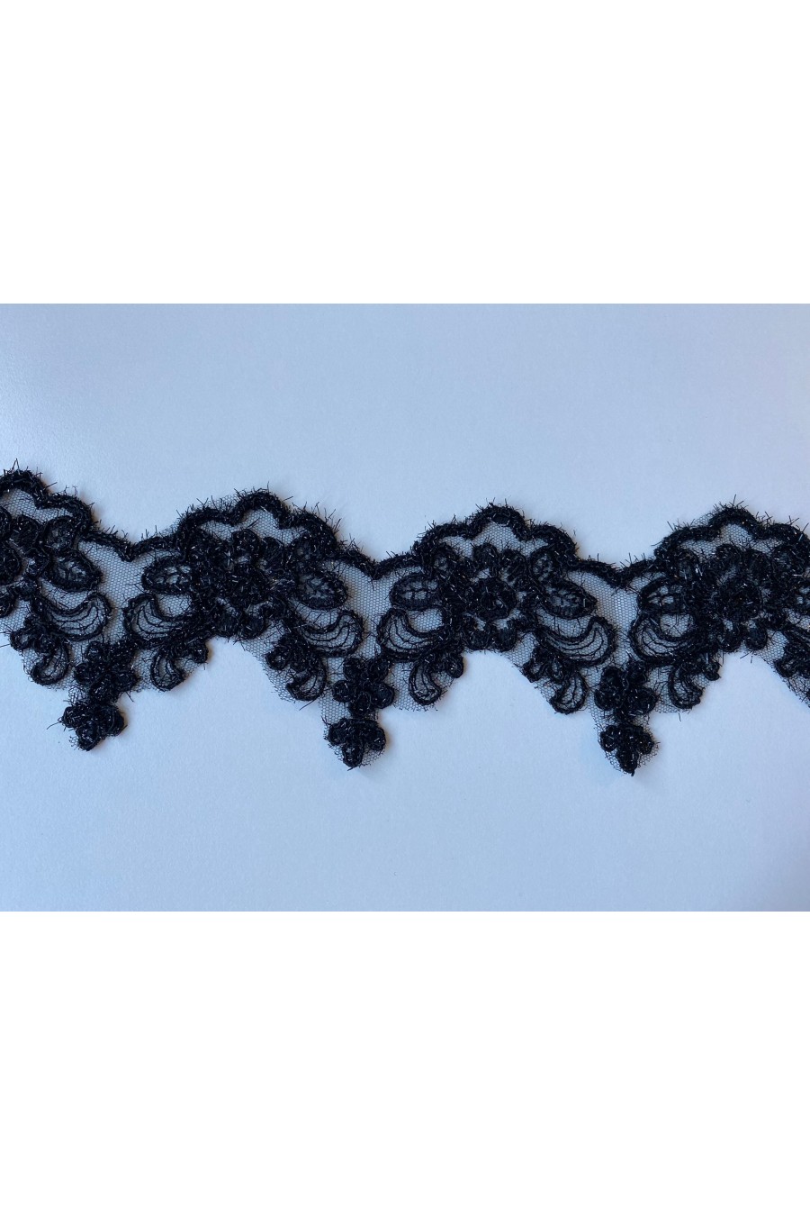 2993-METRE 2993 BRODE/BANT/KORDLU/POLYESTER/ 12B1261-1/SAKALLI/SİYAH