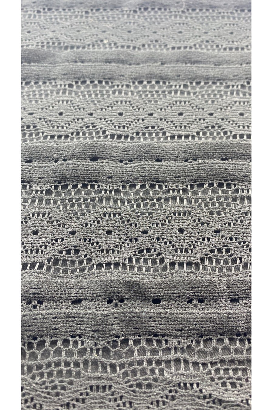 8127-KG Siyah 150 cm Genişliğinde Polyester Dantel 8127-KG Siyah 150 cm Genişliğinde Polyester Dantel