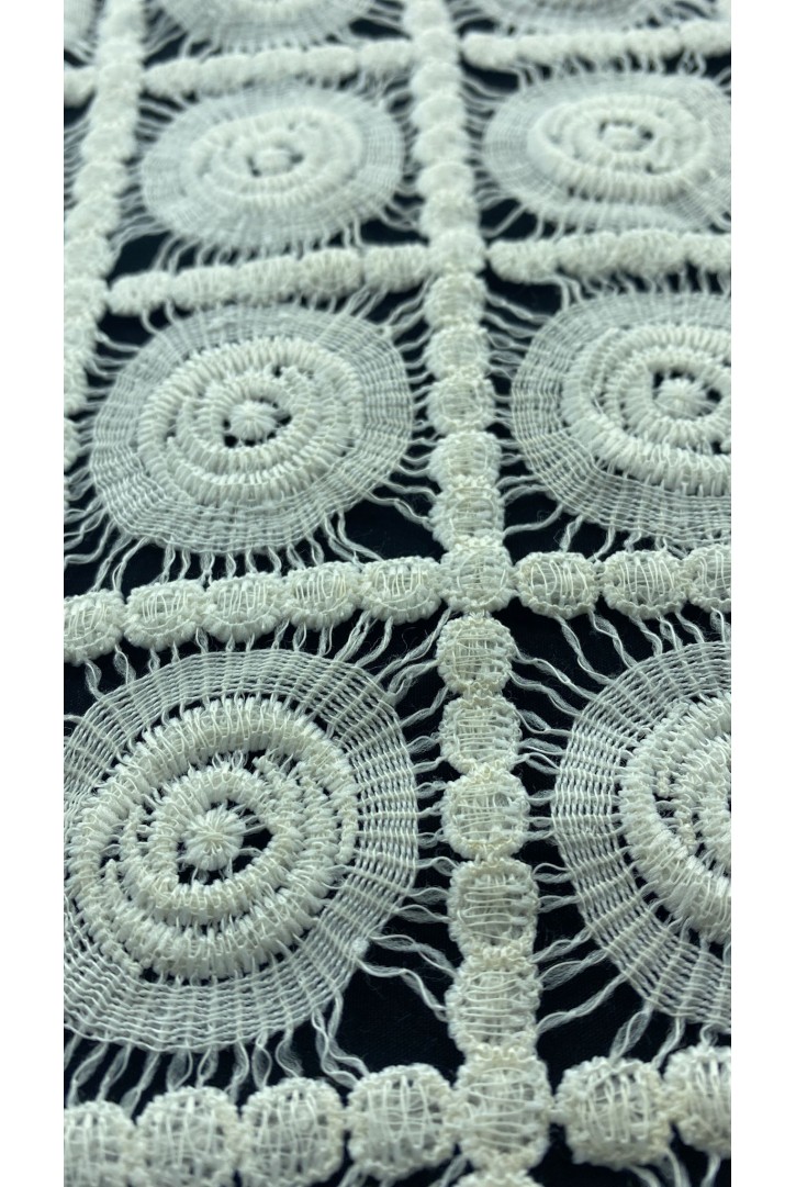 Ham Mat Polyester Dantel İthal Brode