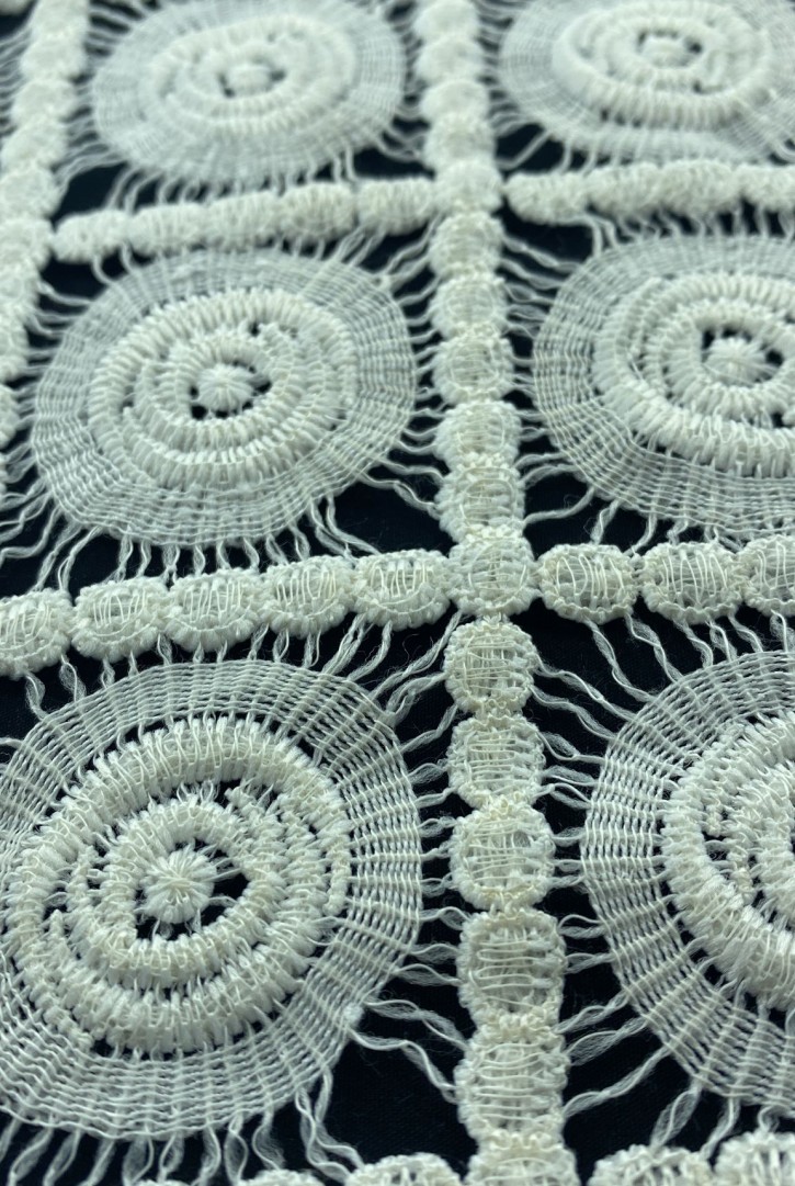 Ham Mat Polyester Dantel İthal Brode