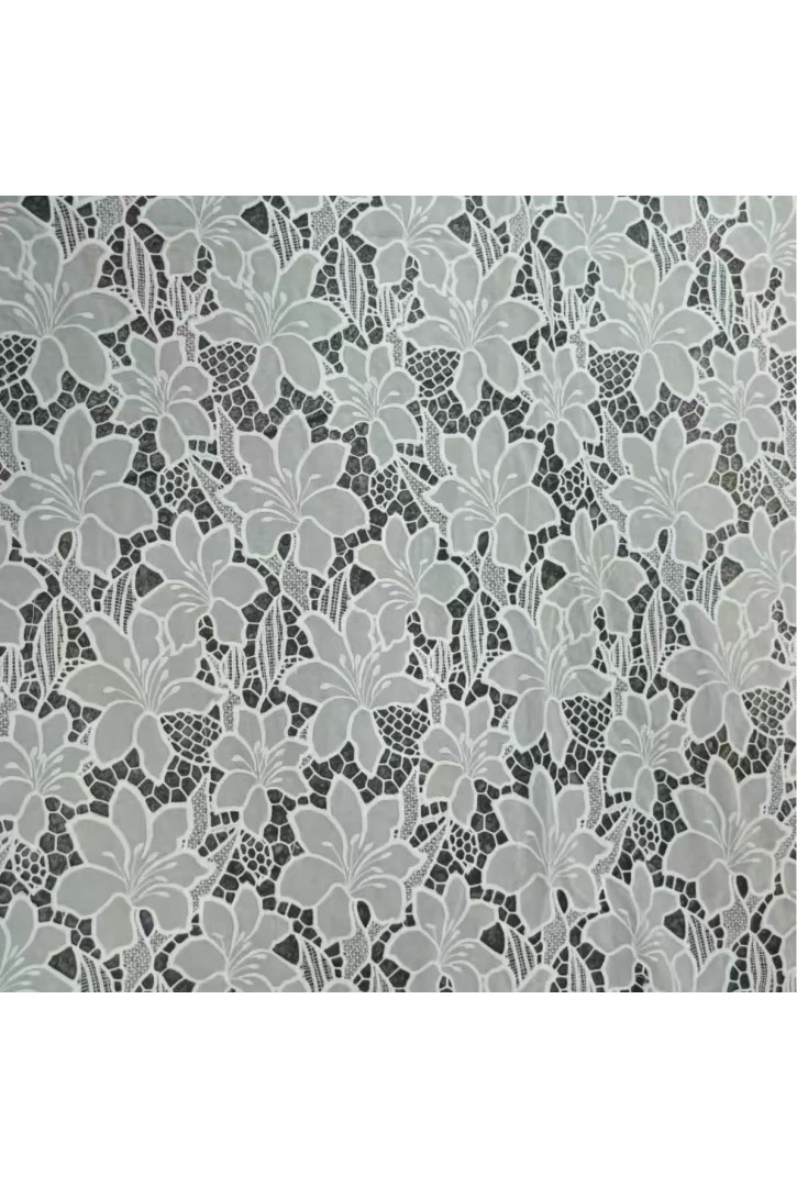 22130 DANTEL/İTHAL/LEZ/POLYESTER/BEYAZ/125 CM