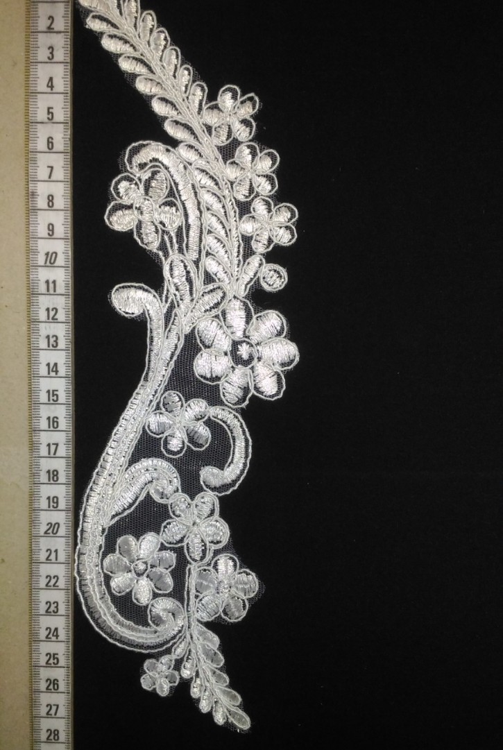 Ham Düz Kordlu Aplik Yerli Brode