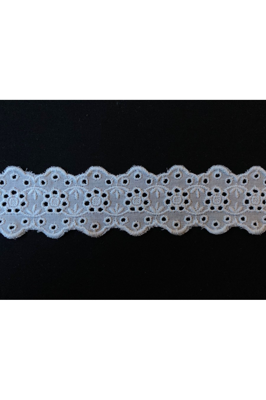 Yerli Mat Polyester Vual Brode Bant, 4.5 cm