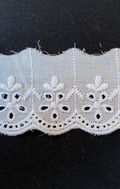 Kasar İşlemeli Bohrerli Vual Brode Bant - Mat Polyester, Yerli