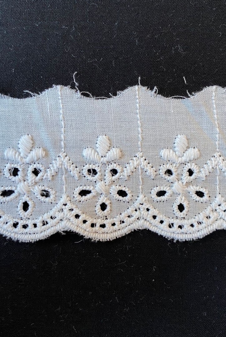 Kasar İşlemeli Bohrerli Vual Brode Bant - Mat Polyester, Yerli