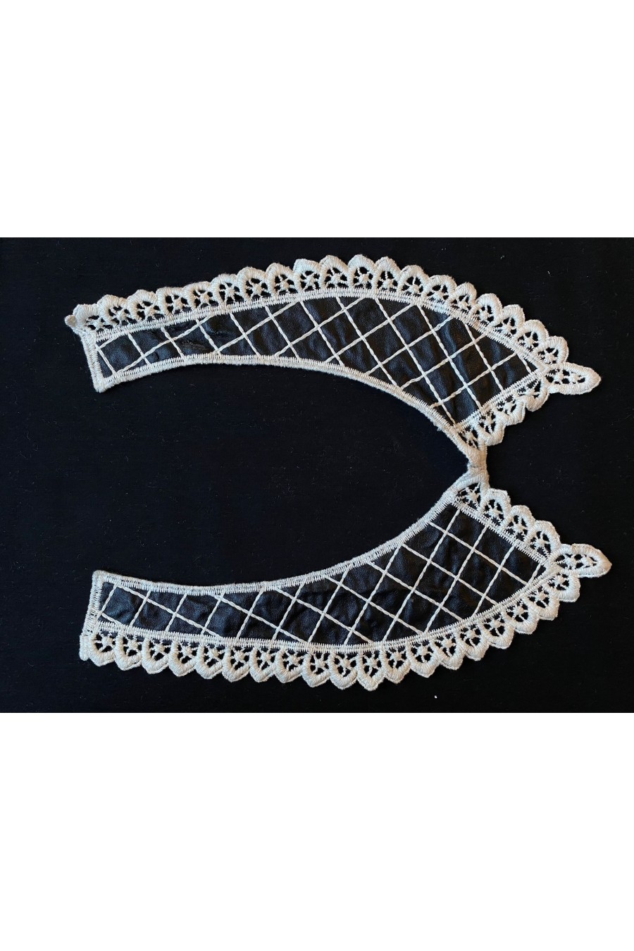 2214 BRODE/YAKA/POLİÜRETAN/PAMUK/SİYAH