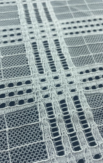 9187 DANTEL/İTHAL/LEZ/PAMUK NAYLON/KORDLU/FİKSE/150 CM