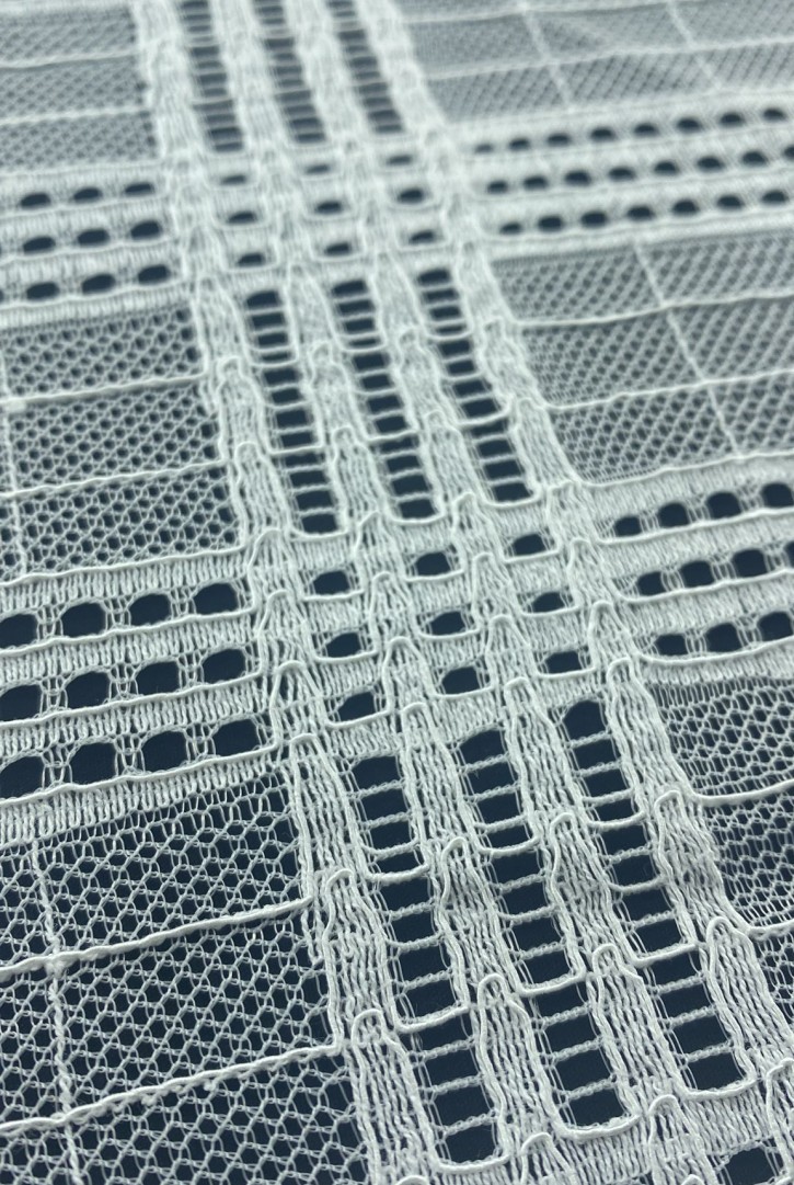 9187 DANTEL/İTHAL/LEZ/PAMUK NAYLON/KORDLU/FİKSE/150 CM