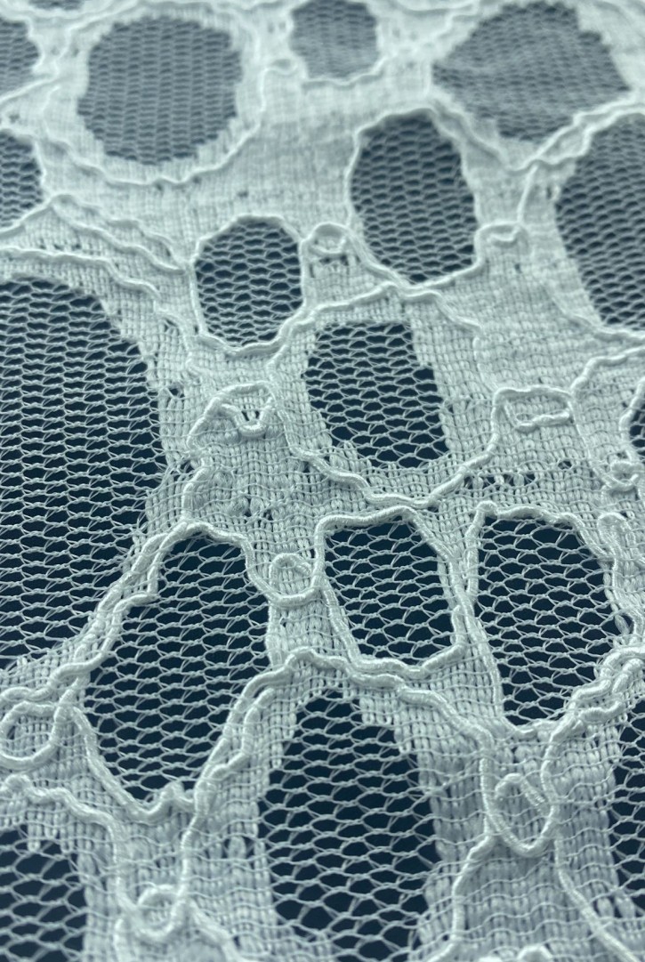 Rijit Fiks Kordlu Polyester Dantel, Yerli