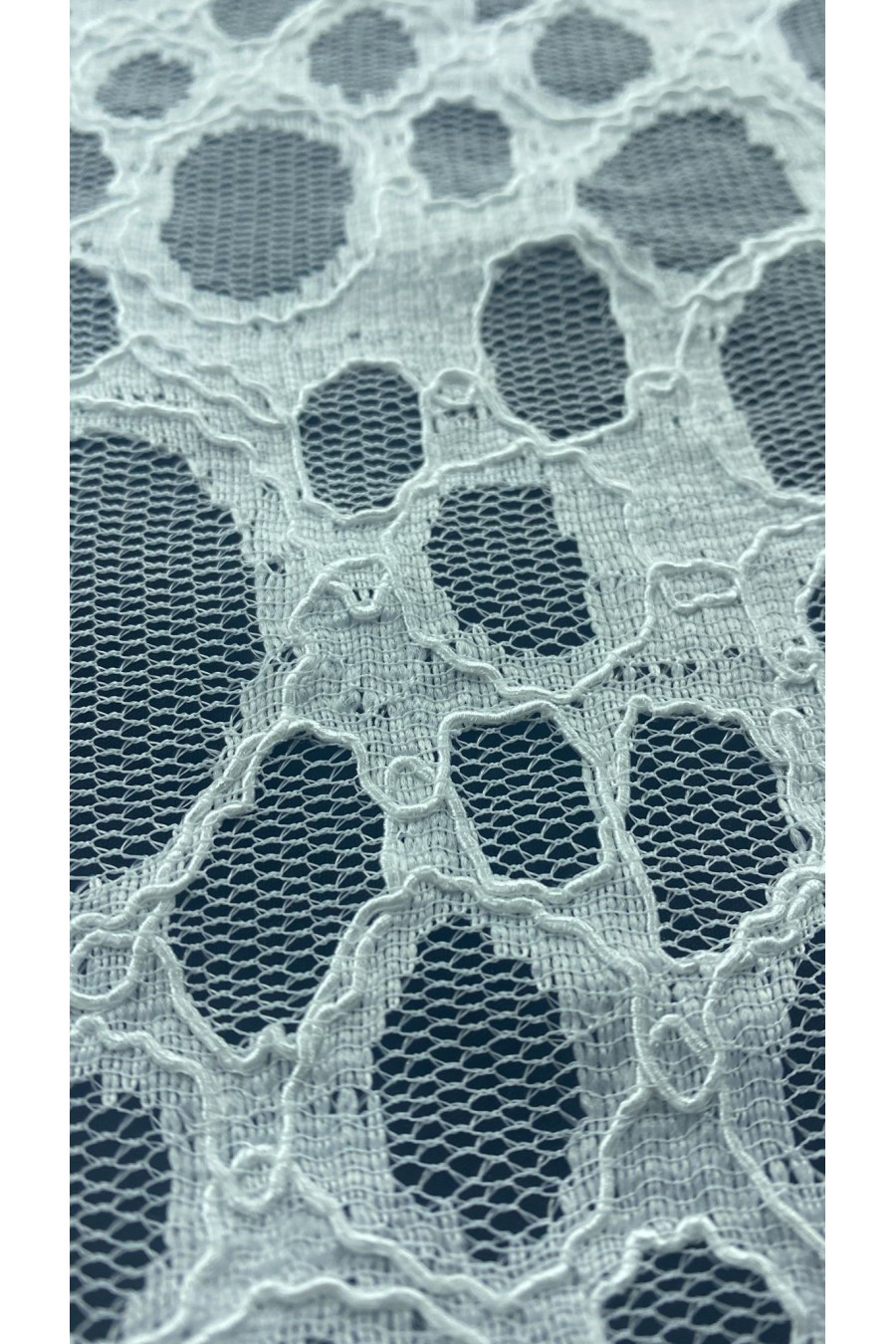 Rijit Fiks Kordlu Polyester Dantel, Yerli